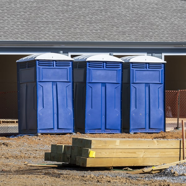 are there any restrictions on what items can be disposed of in the porta potties in Bogart Georgia